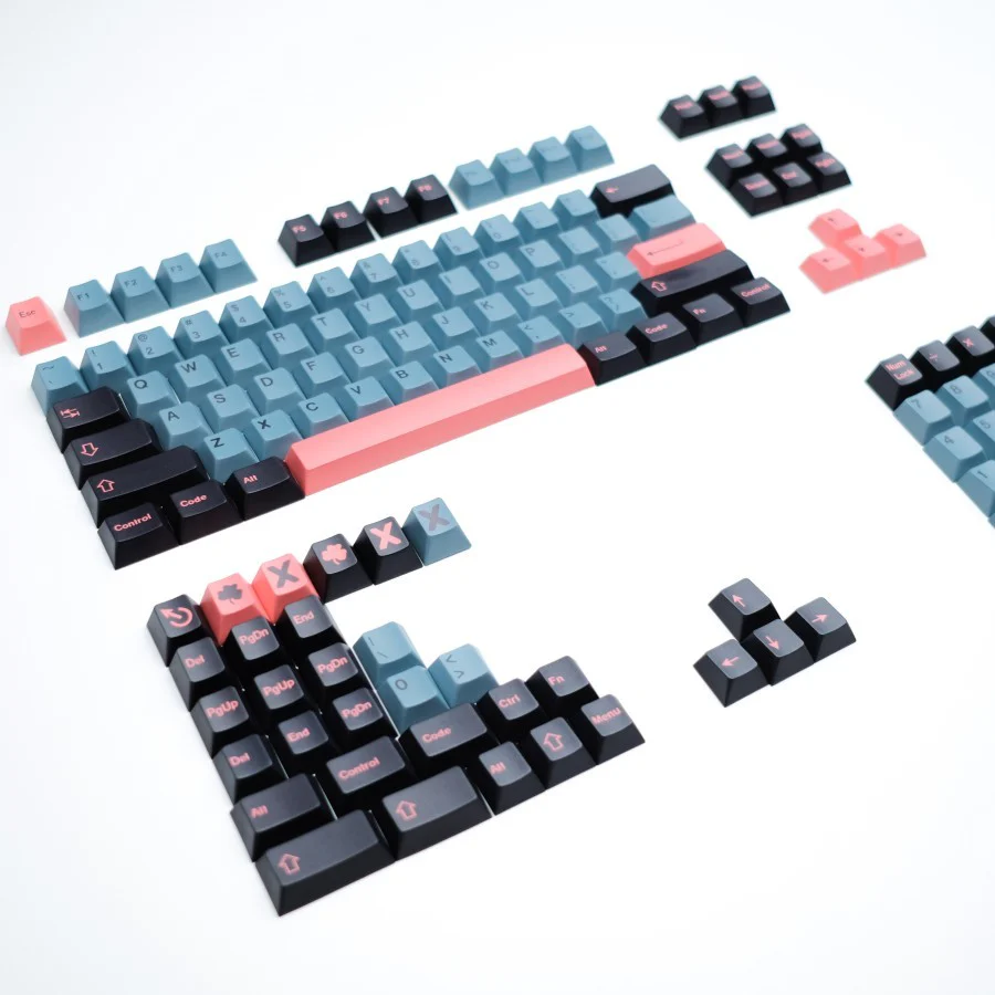 8008 PBT Dye Sub Sublimated Keycaps Keycap Set - Image 3