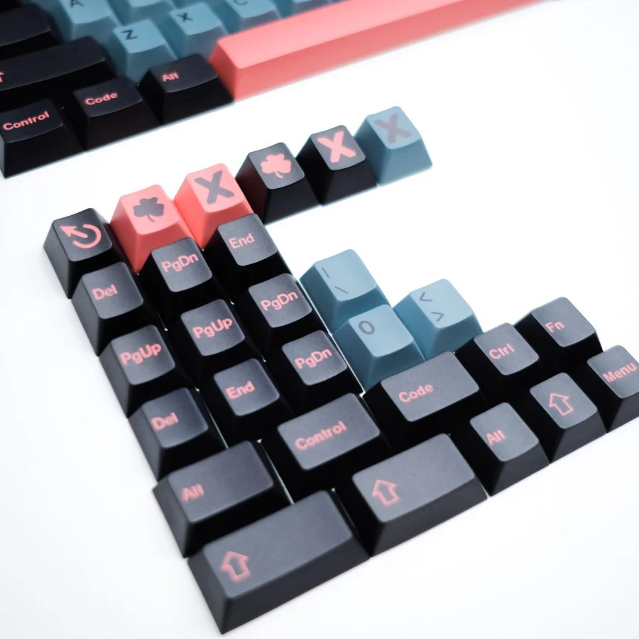 8008 PBT Dye Sub Sublimated Keycaps Keycap Set - Image 6