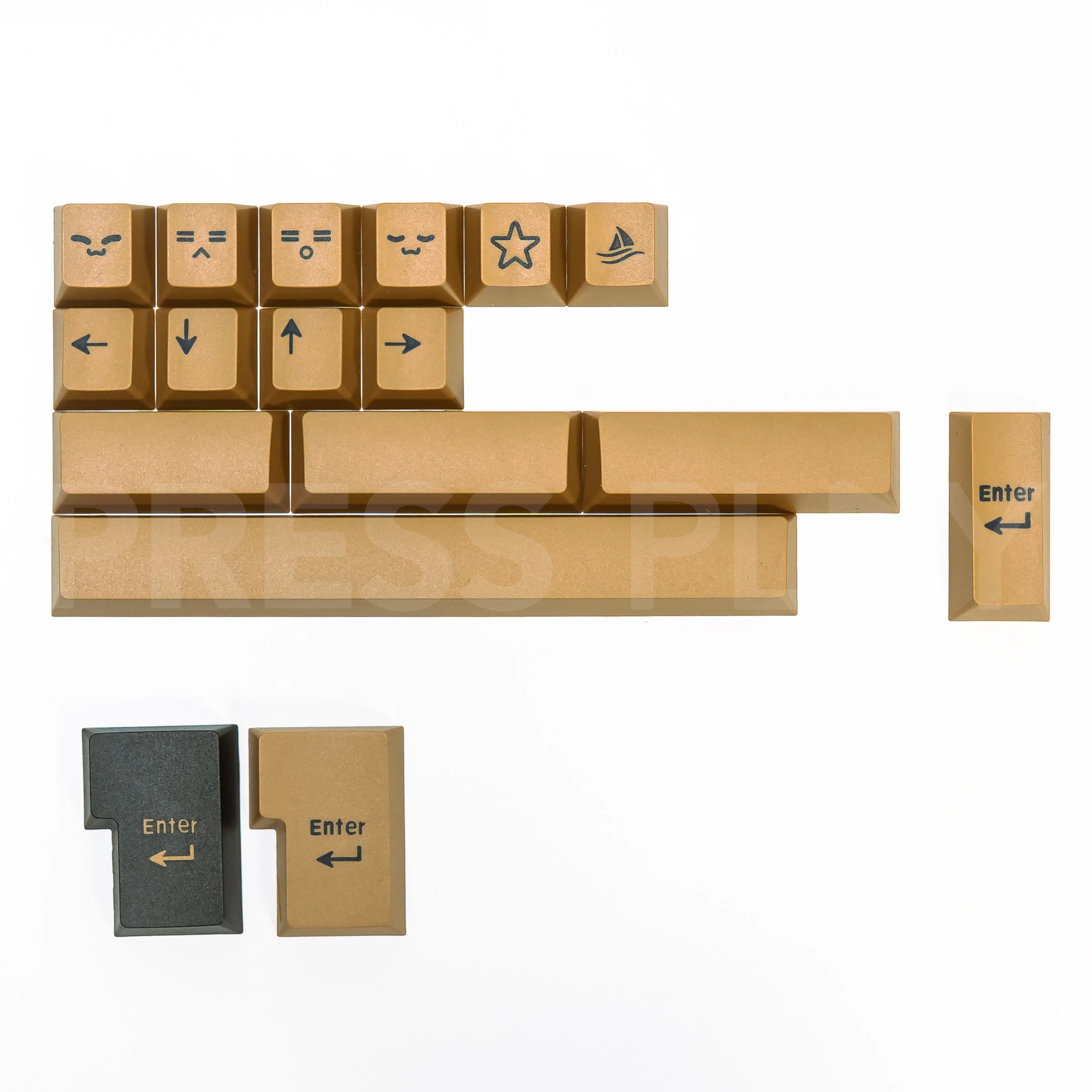 ADMIRAL PBT Doubleshot Keycaps Keycap Set - Image 6