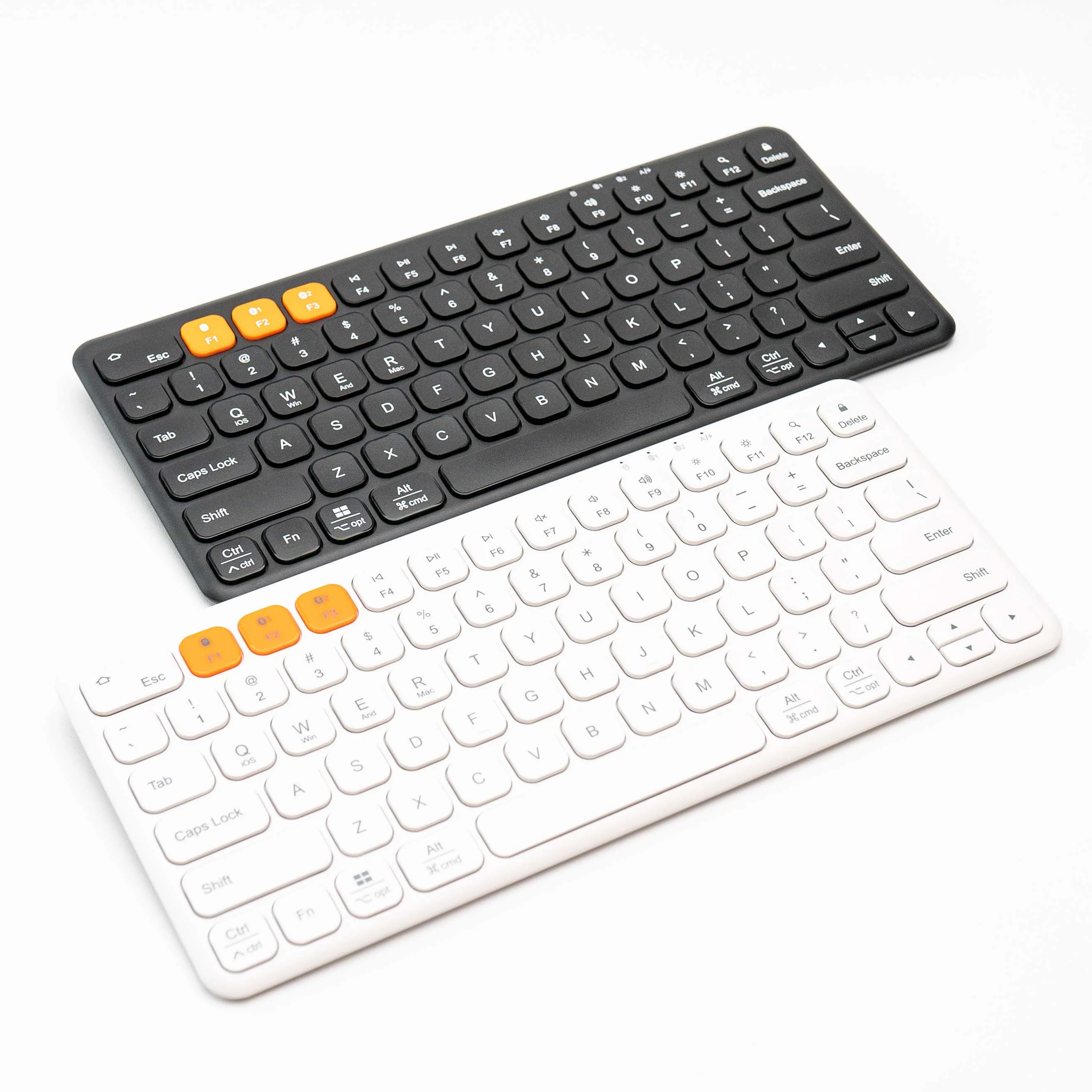 AirKeys Wireless Compact Keyboard Bluetooth 2.4G Dongle by Press Play - Image 2