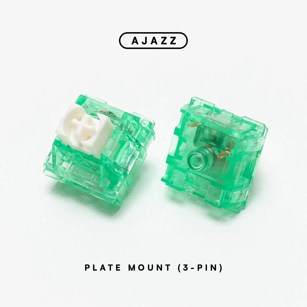 AJAZZ AS Mist Green Linear Switch Plate Mount - Image 2