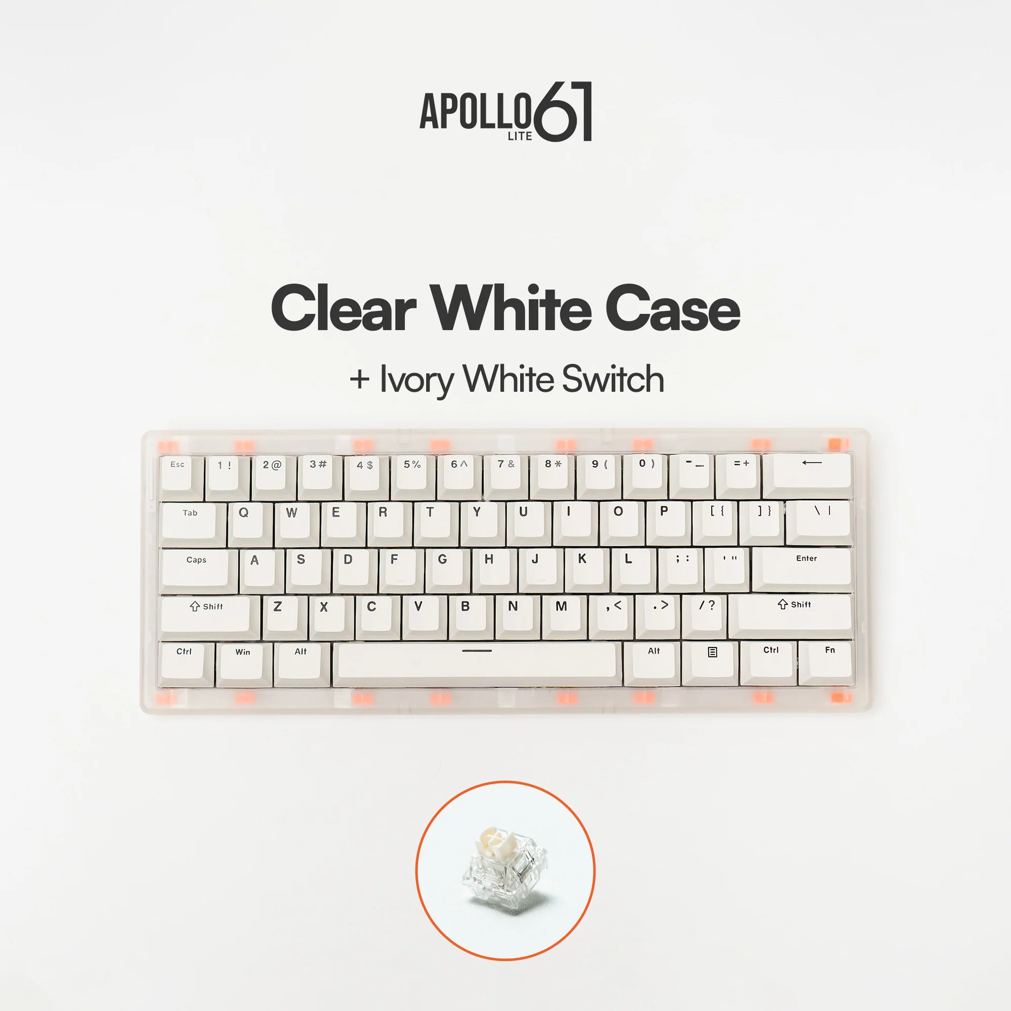 APOLLO61 Lite 60% Wired Mechanical Keyboard by Press Play - Image 15