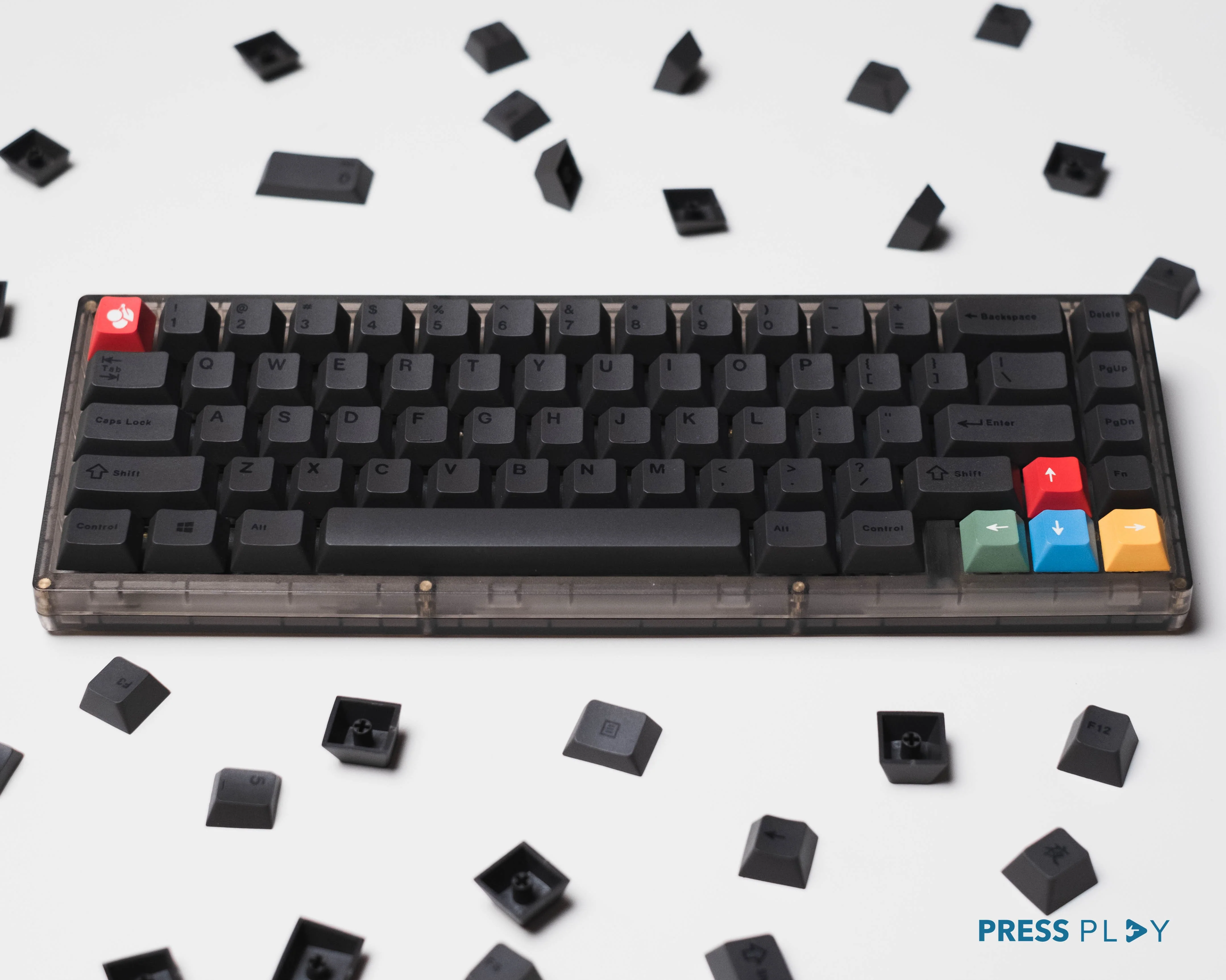 BLACKOUT PBT Dye Sub Sublimated Keycaps Keycap Set