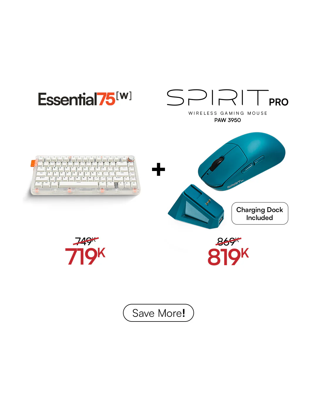 [BUNDLE] Essential75W Wireless Keyboard & Mouse Bundle - Image 11