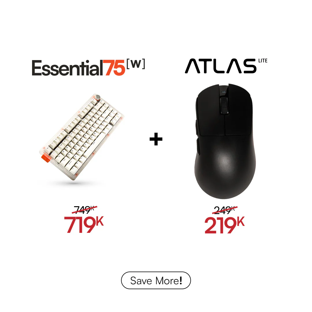 [BUNDLE] Essential75W Wireless Keyboard & Mouse Bundle - Image 14
