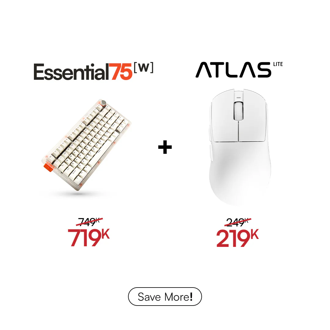 [BUNDLE] Essential75W Wireless Keyboard & Mouse Bundle - Image 15