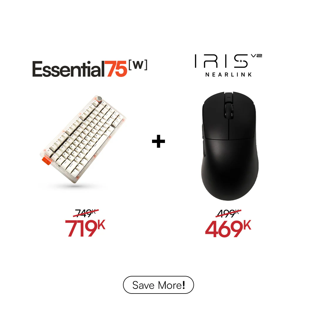 [BUNDLE] Essential75W Wireless Keyboard & Mouse Bundle - Image 16