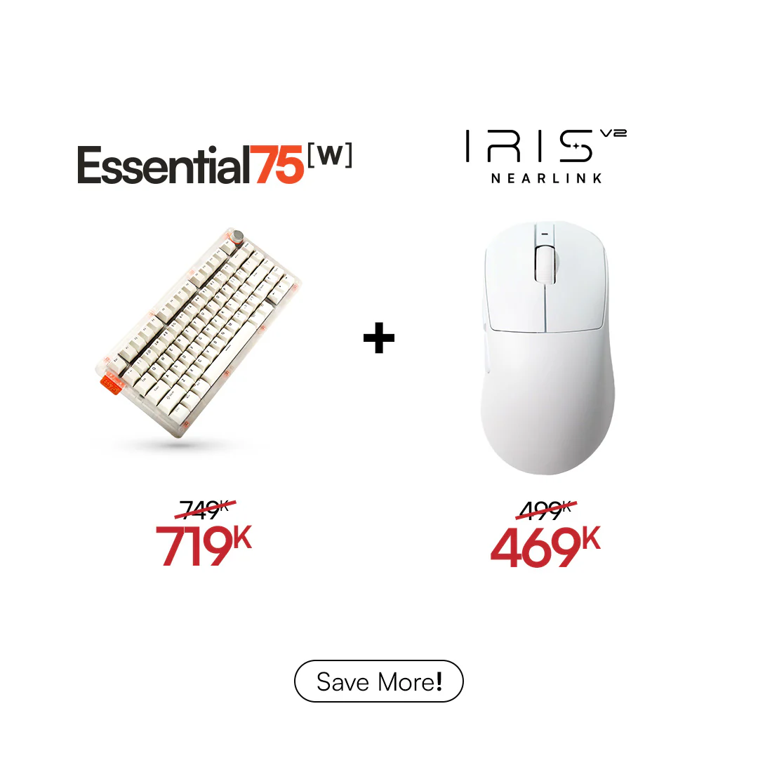[BUNDLE] Essential75W Wireless Keyboard & Mouse Bundle - Image 17