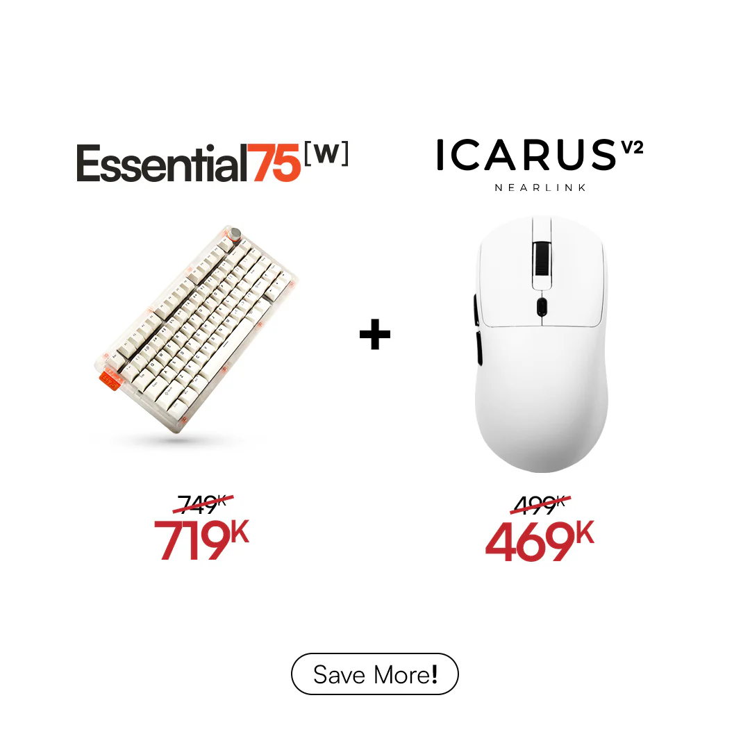 [BUNDLE] Essential75W Wireless Keyboard & Mouse Bundle - Image 19