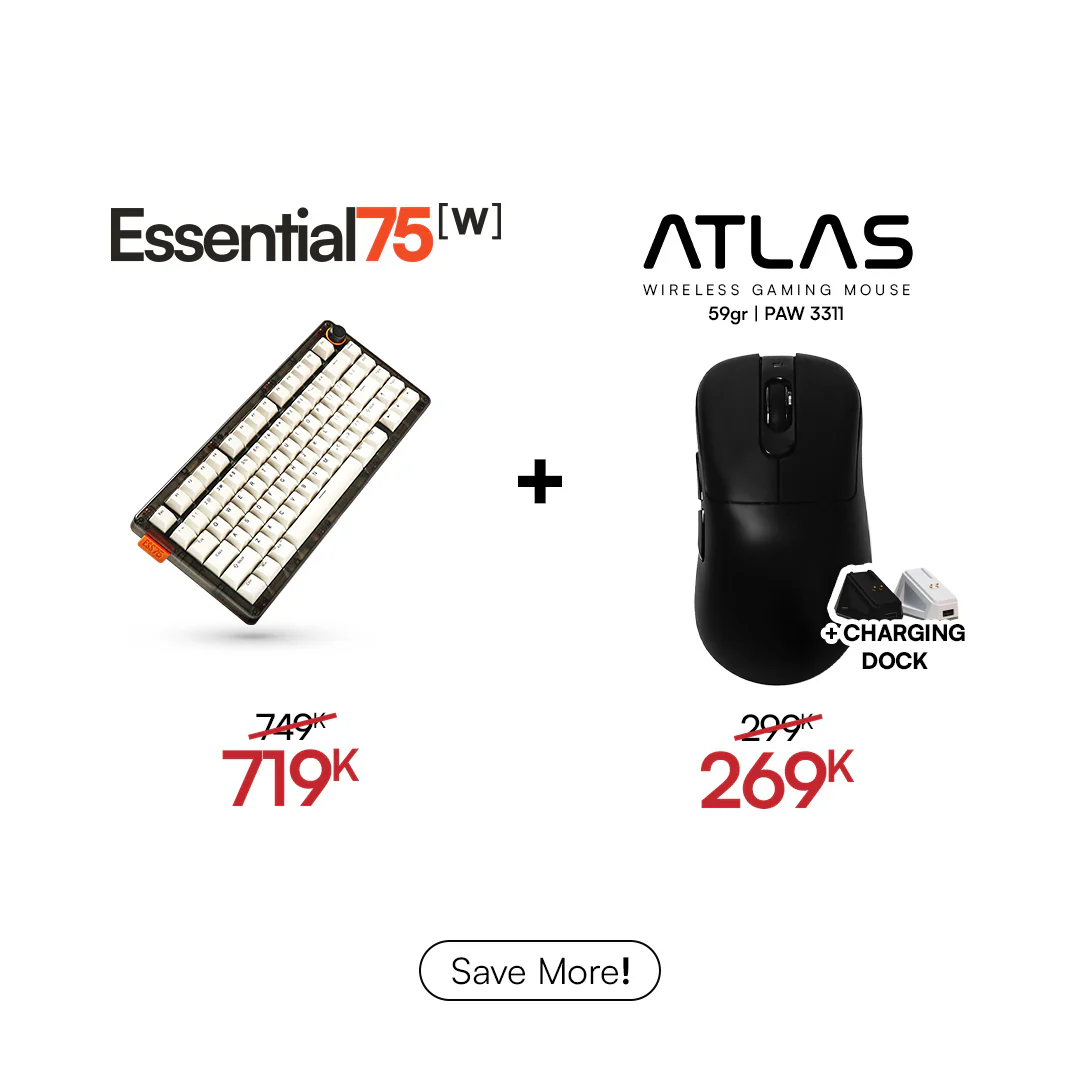 [BUNDLE] Essential75W Wireless Keyboard & Mouse Bundle - Image 23