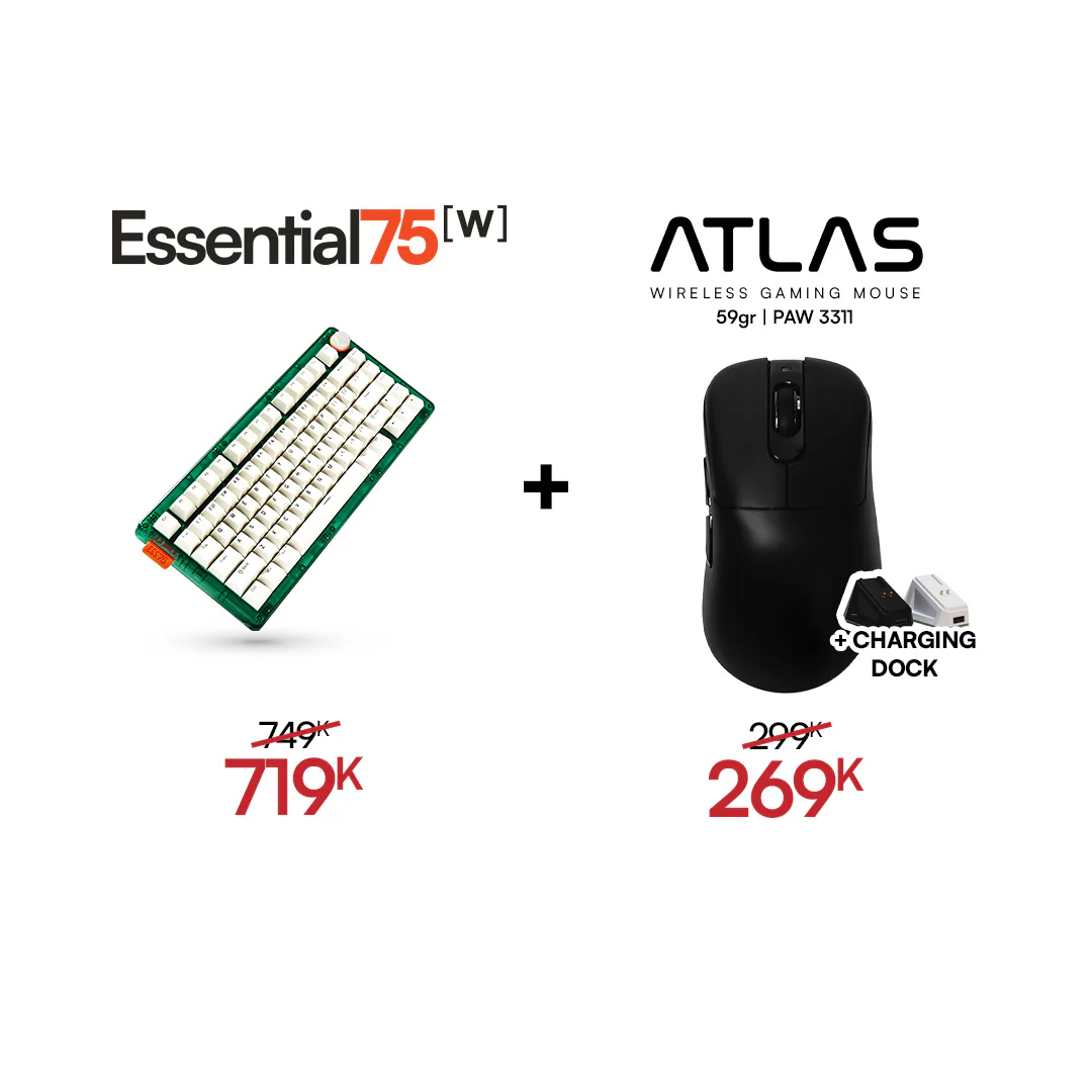 [BUNDLE] Essential75W Wireless Keyboard & Mouse Bundle - Image 25