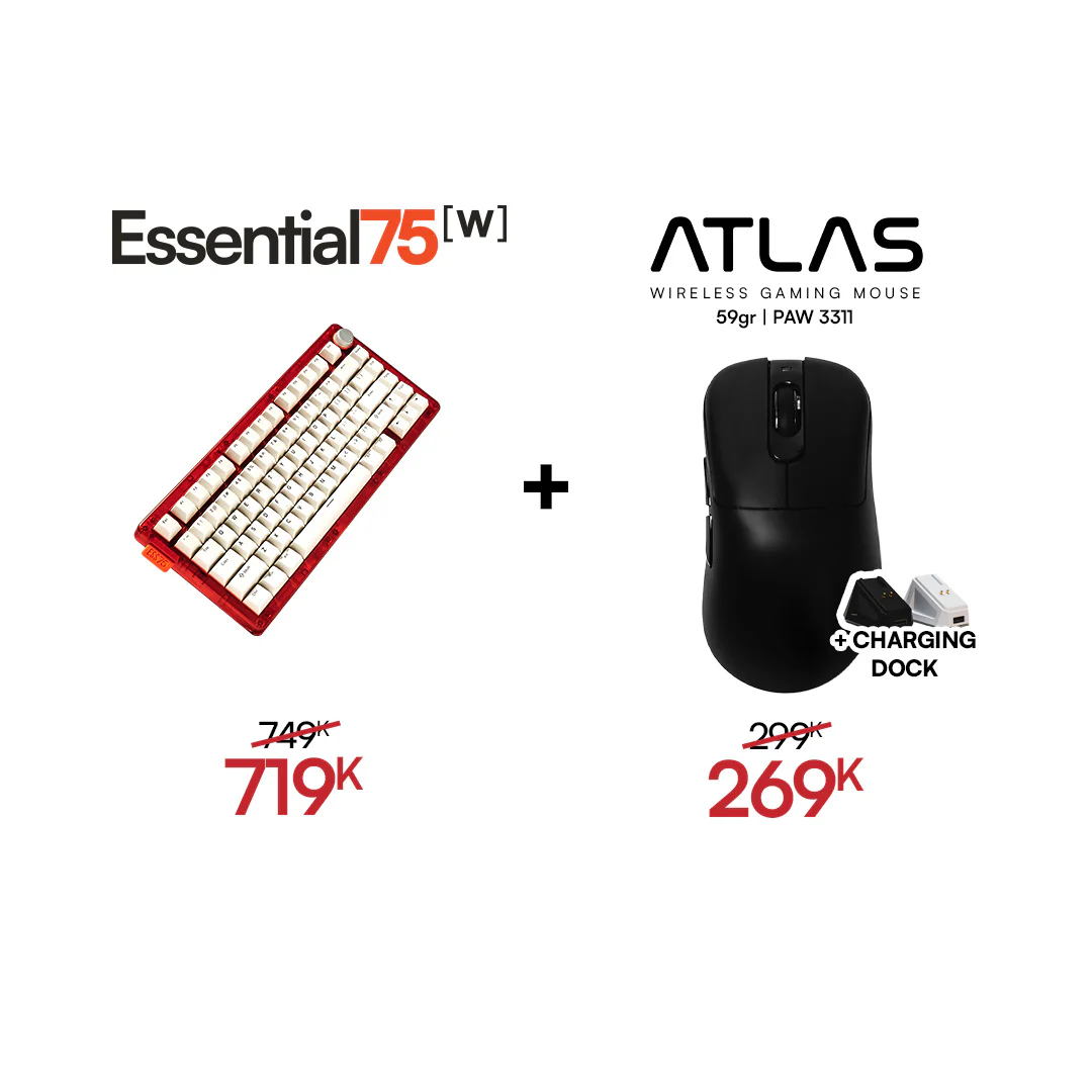 [BUNDLE] Essential75W Wireless Keyboard & Mouse Bundle - Image 26