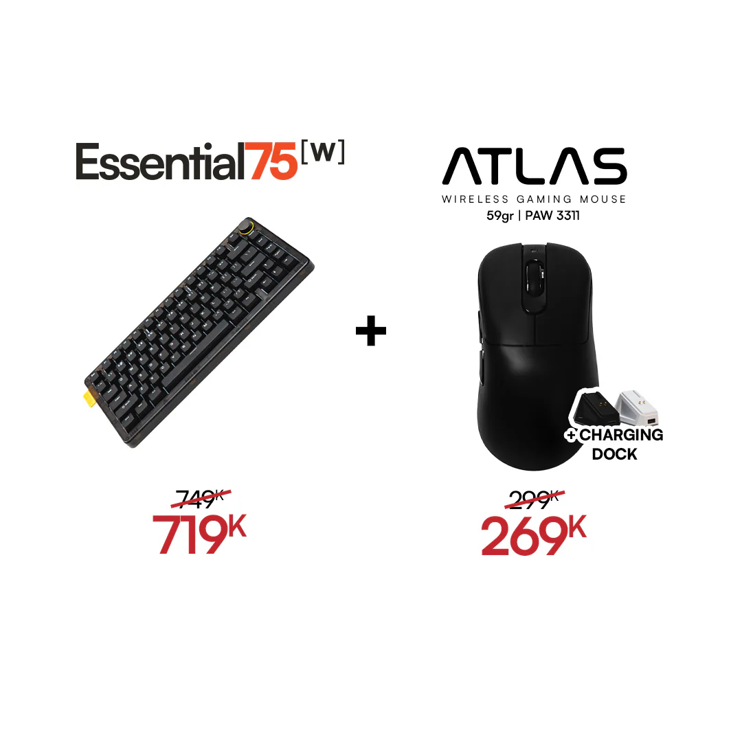 [BUNDLE] Essential75W Wireless Keyboard & Mouse Bundle - Image 27