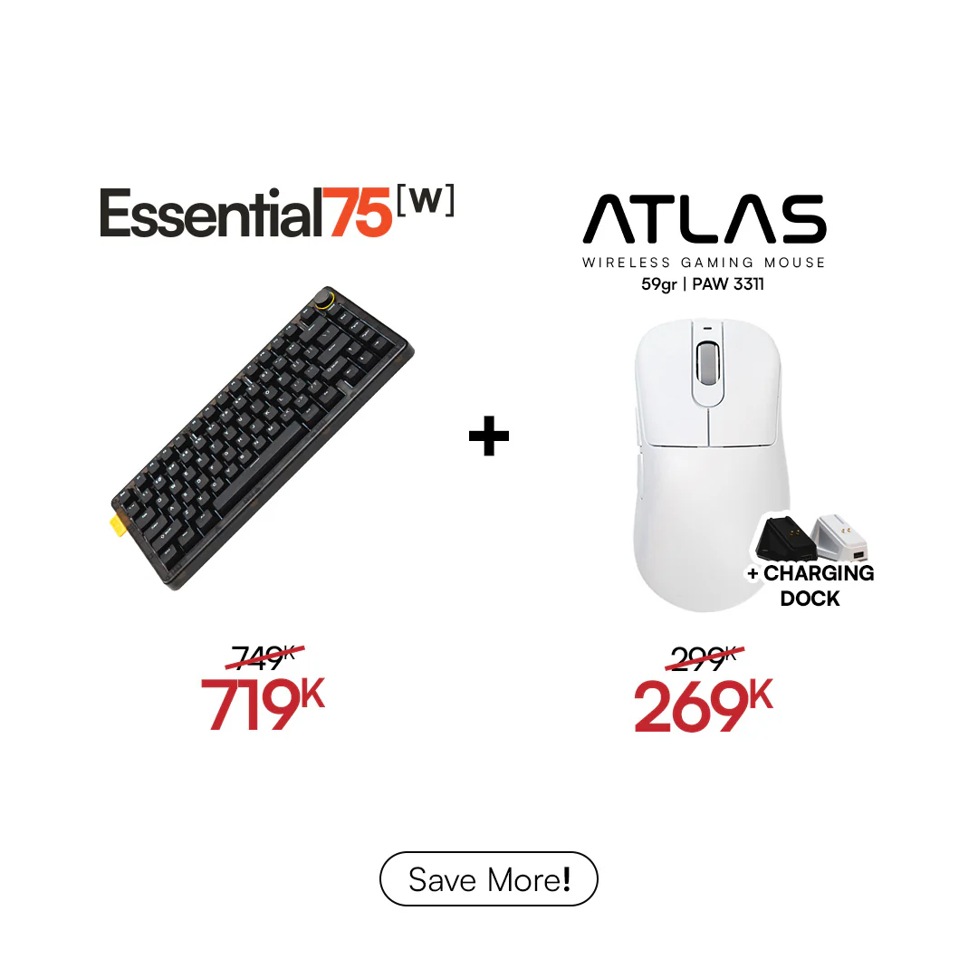 [BUNDLE] Essential75W Wireless Keyboard & Mouse Bundle - Image 28