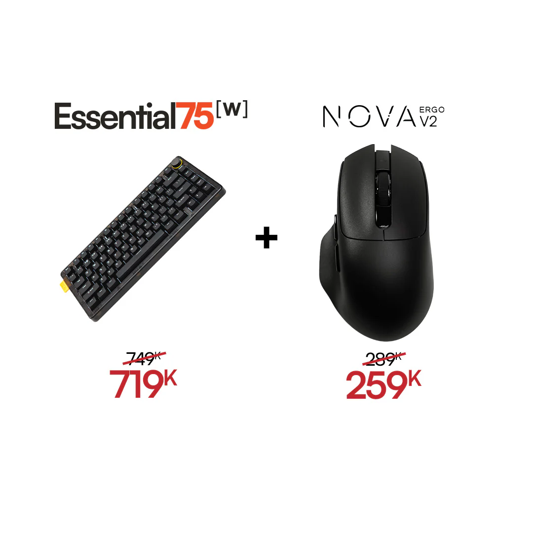 [BUNDLE] Essential75W Wireless Keyboard & Mouse Bundle - Image 30