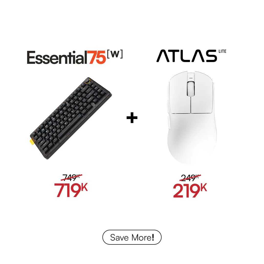 [BUNDLE] Essential75W Wireless Keyboard & Mouse Bundle - Image 33