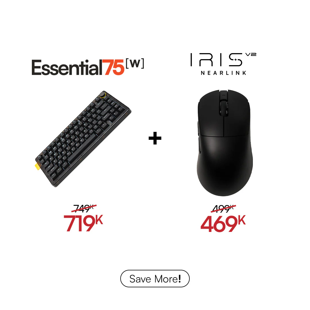 [BUNDLE] Essential75W Wireless Keyboard & Mouse Bundle - Image 34