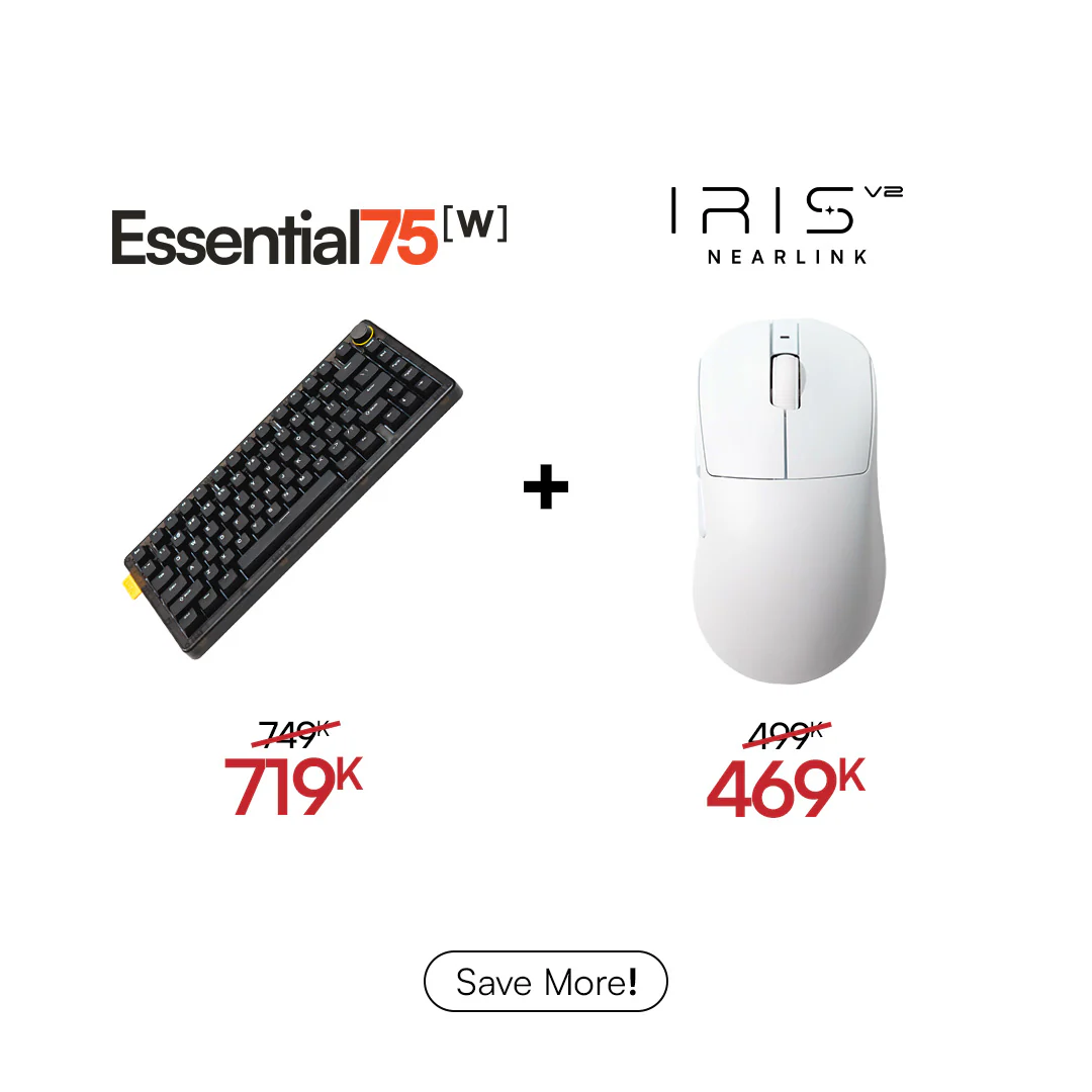 [BUNDLE] Essential75W Wireless Keyboard & Mouse Bundle - Image 35
