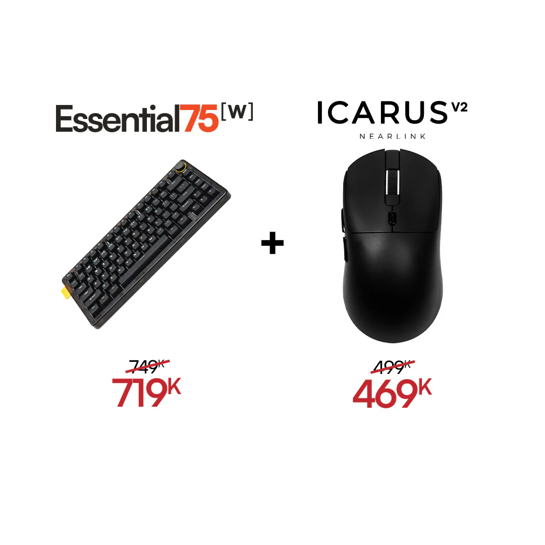 [BUNDLE] Essential75W Wireless Keyboard & Mouse Bundle - Image 36