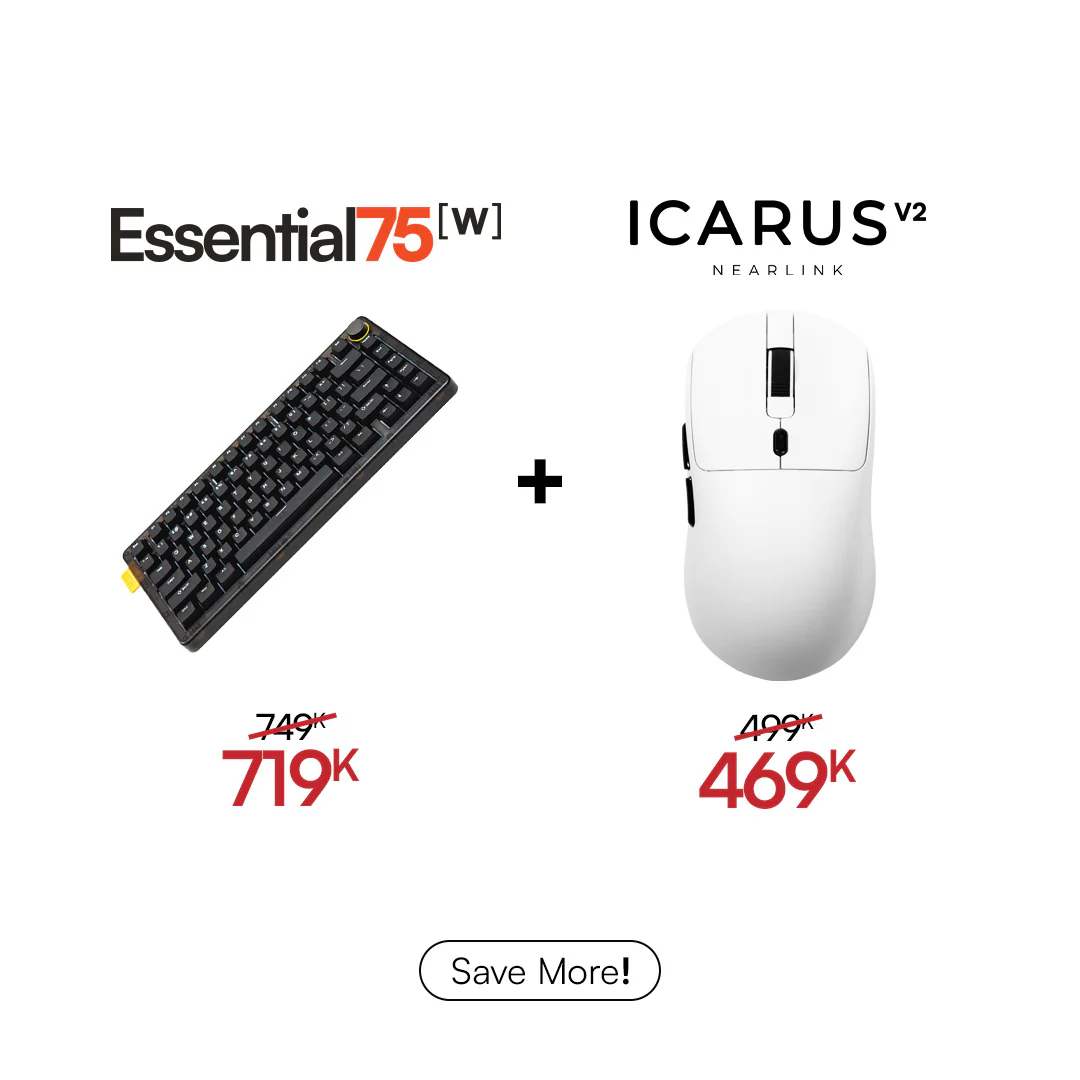 [BUNDLE] Essential75W Wireless Keyboard & Mouse Bundle - Image 37