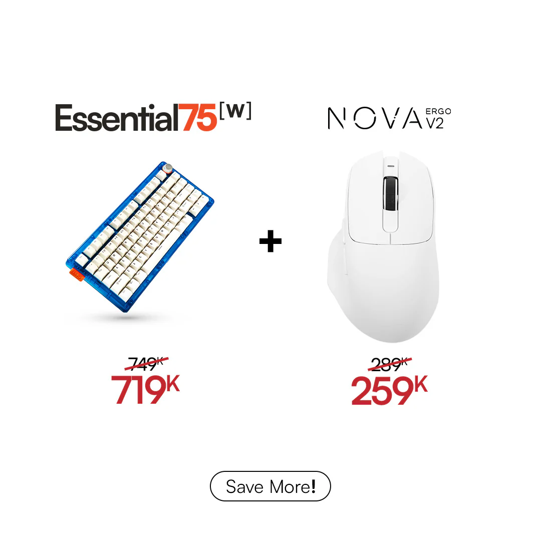[BUNDLE] Essential75W Wireless Keyboard & Mouse Bundle - Image 41