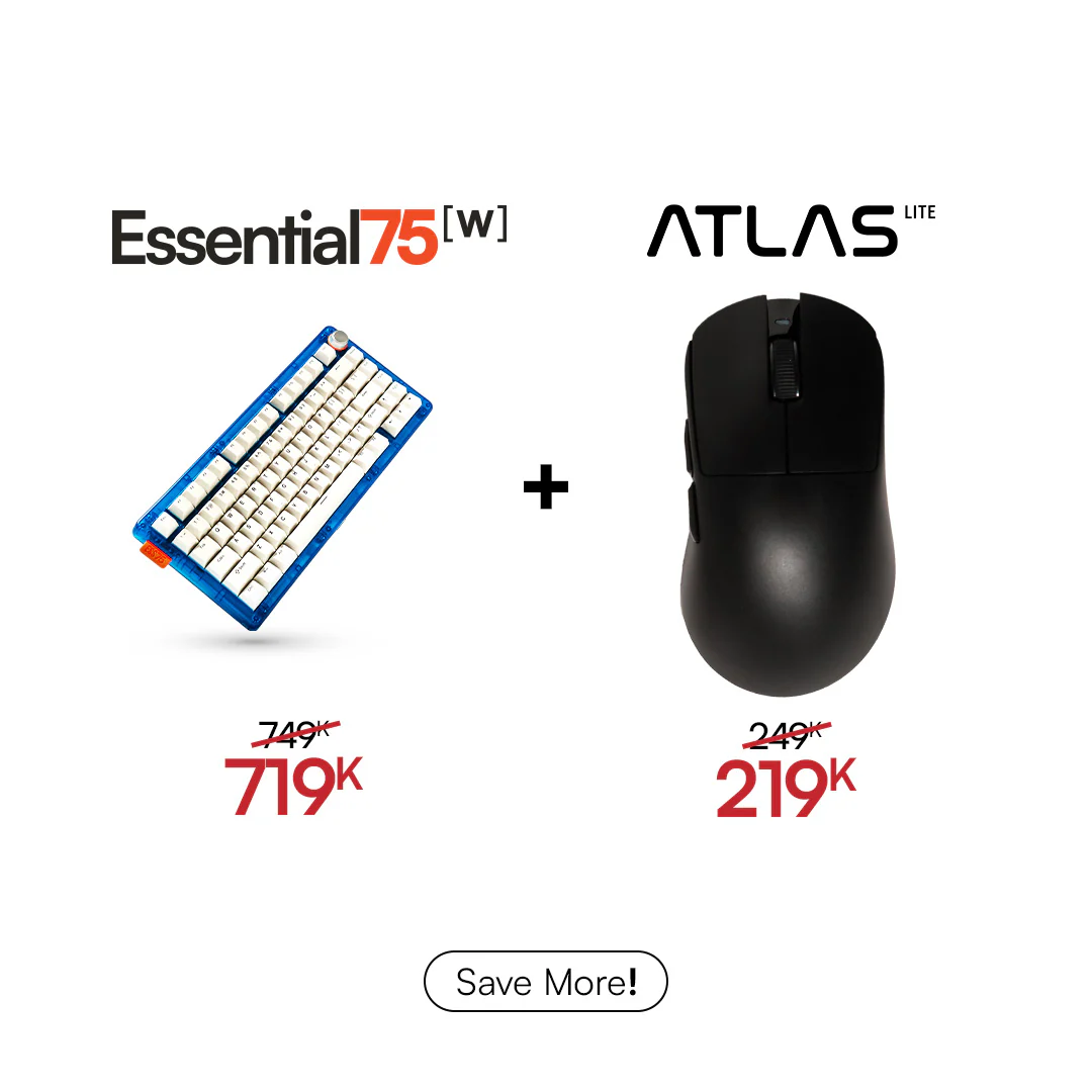 [BUNDLE] Essential75W Wireless Keyboard & Mouse Bundle - Image 42