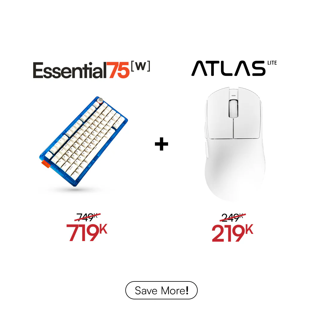 [BUNDLE] Essential75W Wireless Keyboard & Mouse Bundle - Image 43