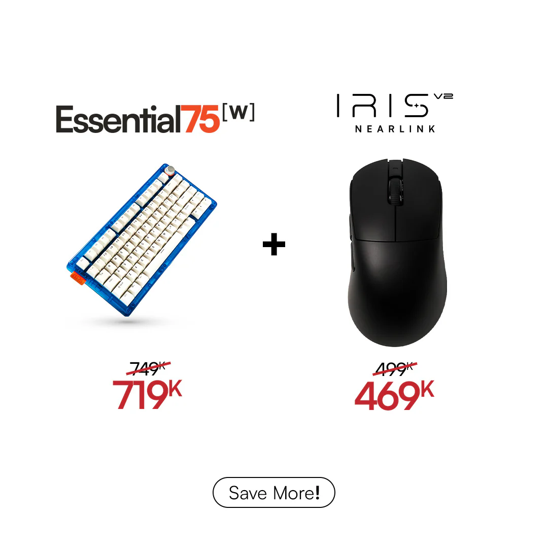 [BUNDLE] Essential75W Wireless Keyboard & Mouse Bundle - Image 44