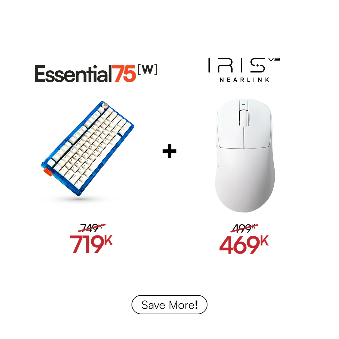 [BUNDLE] Essential75W Wireless Keyboard & Mouse Bundle - Image 45