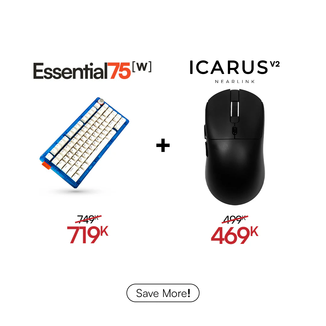 [BUNDLE] Essential75W Wireless Keyboard & Mouse Bundle - Image 46