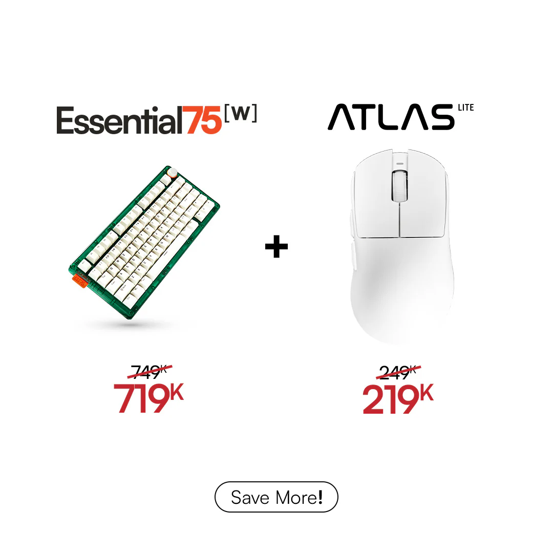 [BUNDLE] Essential75W Wireless Keyboard & Mouse Bundle - Image 53