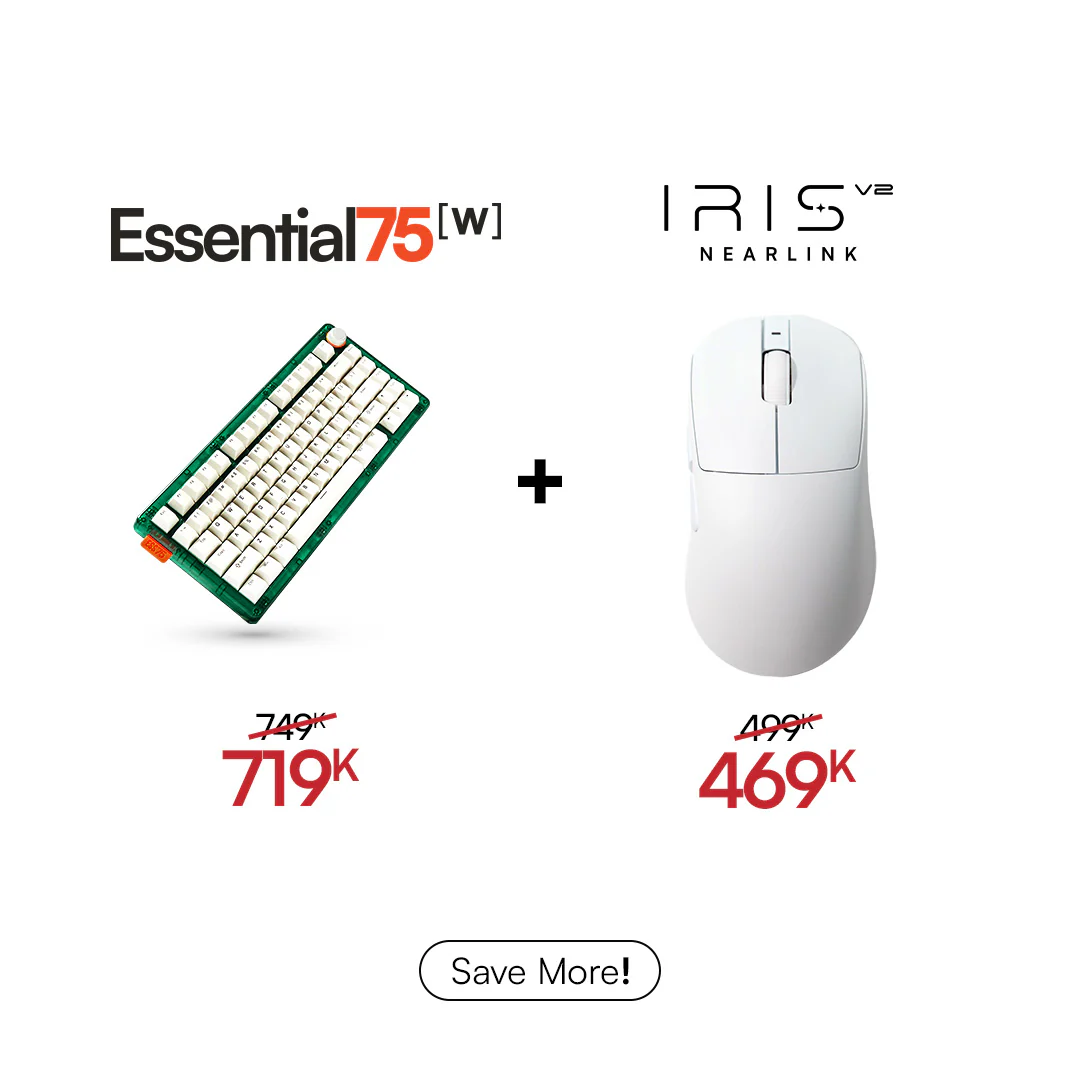 [BUNDLE] Essential75W Wireless Keyboard & Mouse Bundle - Image 55