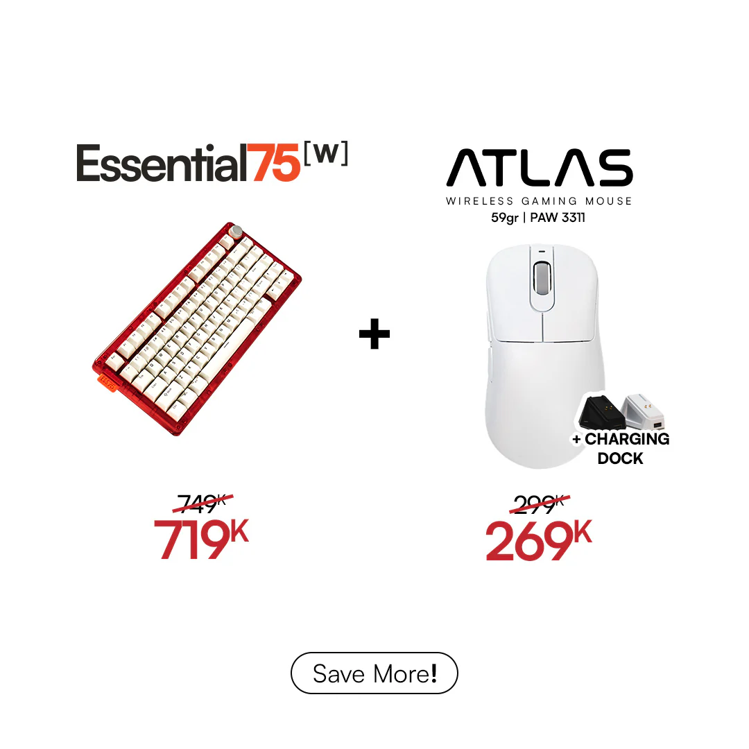 [BUNDLE] Essential75W Wireless Keyboard & Mouse Bundle - Image 58