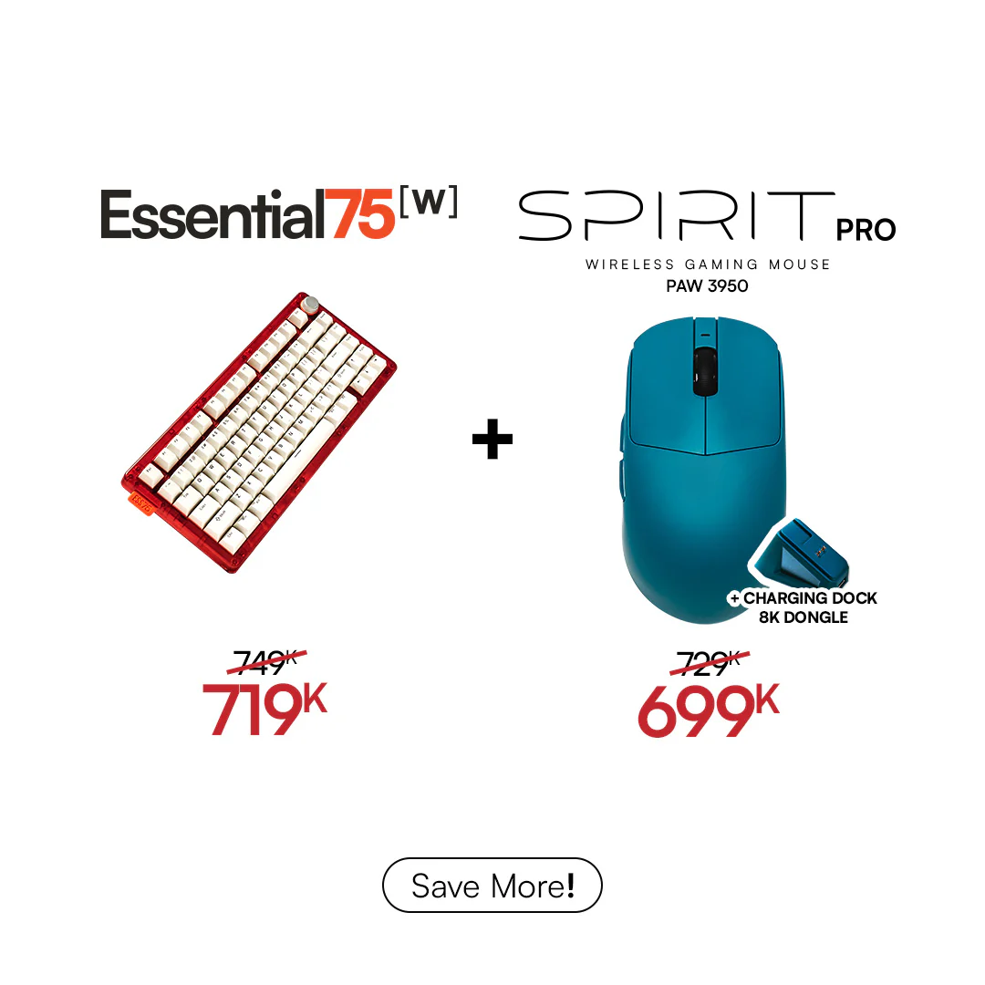 [BUNDLE] Essential75W Wireless Keyboard & Mouse Bundle - Image 59