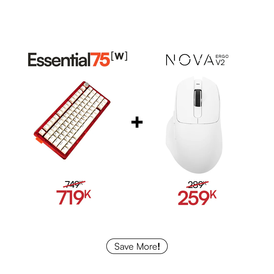 [BUNDLE] Essential75W Wireless Keyboard & Mouse Bundle - Image 61