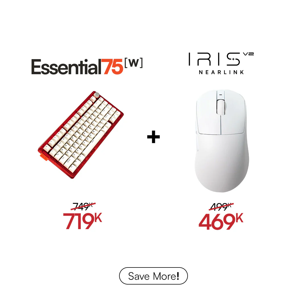 [BUNDLE] Essential75W Wireless Keyboard & Mouse Bundle - Image 65
