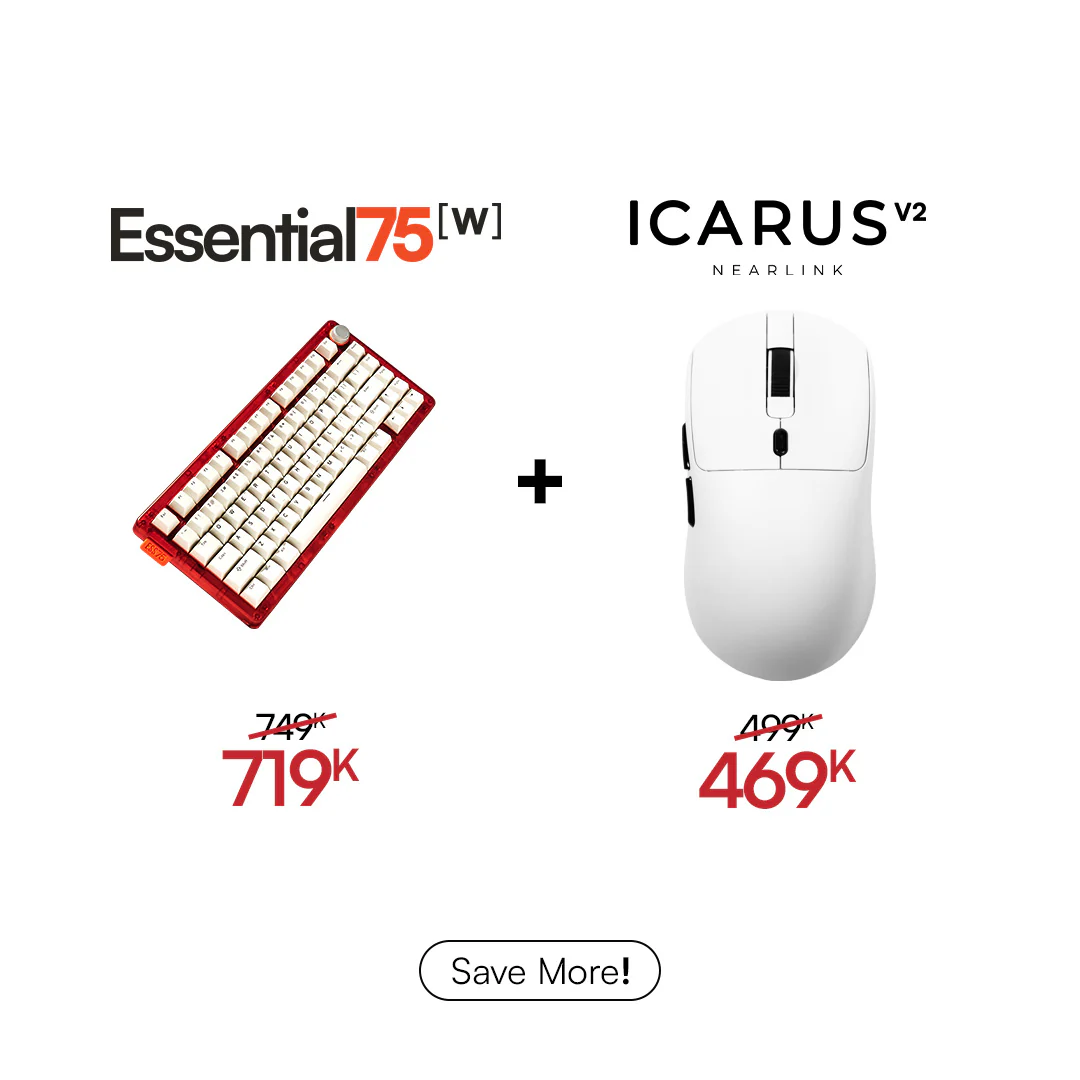 [BUNDLE] Essential75W Wireless Keyboard & Mouse Bundle - Image 67