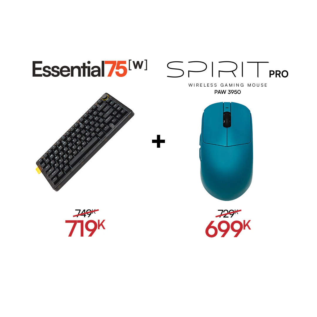 [BUNDLE] Essential75W Wireless Keyboard & Mouse Bundle - Image 69