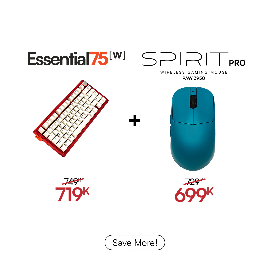 [BUNDLE] Essential75W Wireless Keyboard & Mouse Bundle - Image 72