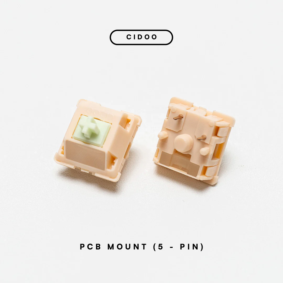 CIDOO Mint Linear Switch 56g PCB Mount - Image 2
