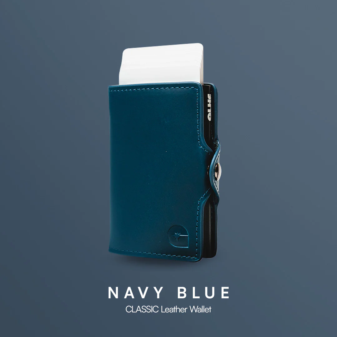 CLASSIC RFID Leather Pop Up Card Case Wallet by Press Play - Image 14