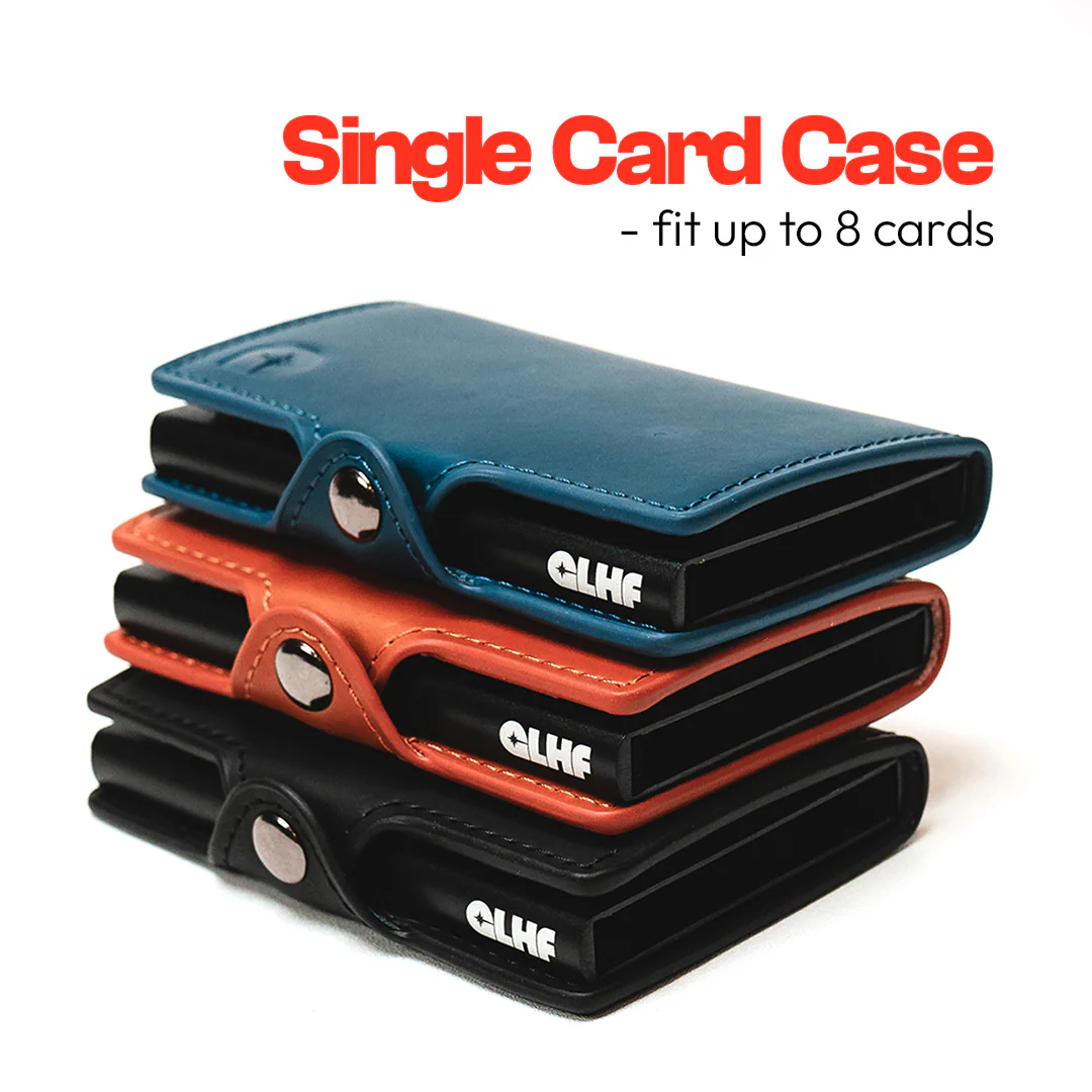 CLASSIC RFID Leather Pop Up Card Case Wallet by Press Play - Image 3