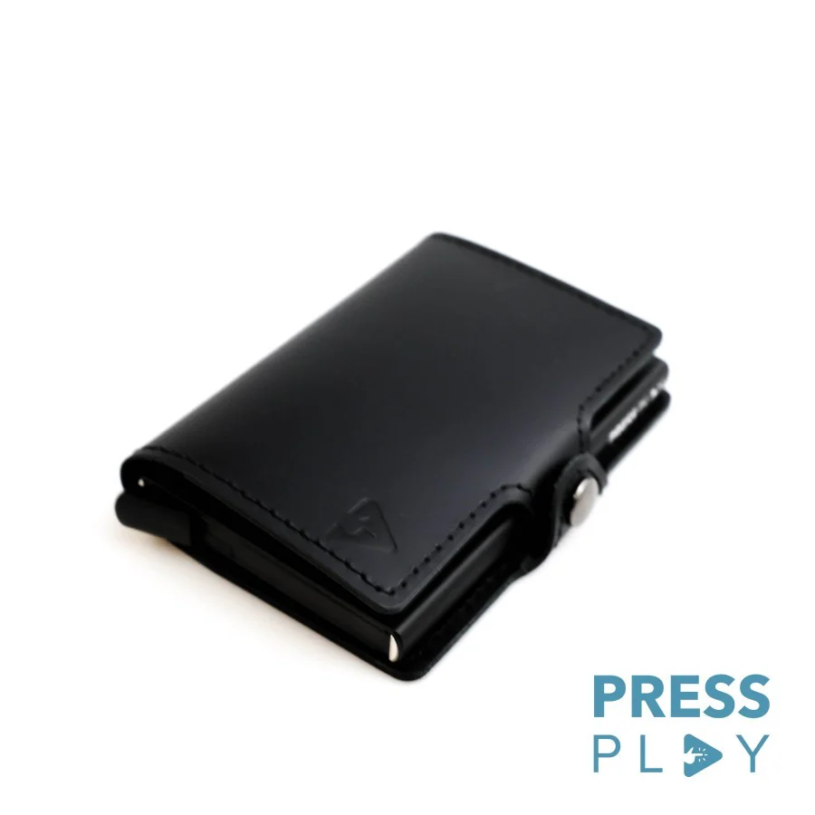 CLASSIC RFID Leather Pop Up Card Case Wallet by Press Play - Image 8