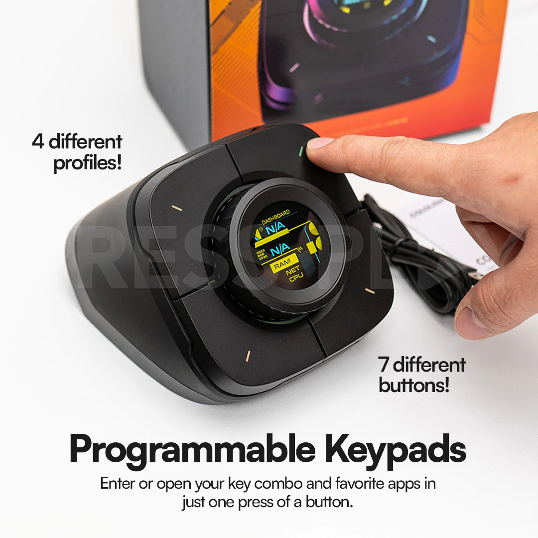 Colo PLAY Cyberpunk Desktop Controller Desk Decoration - Image 4