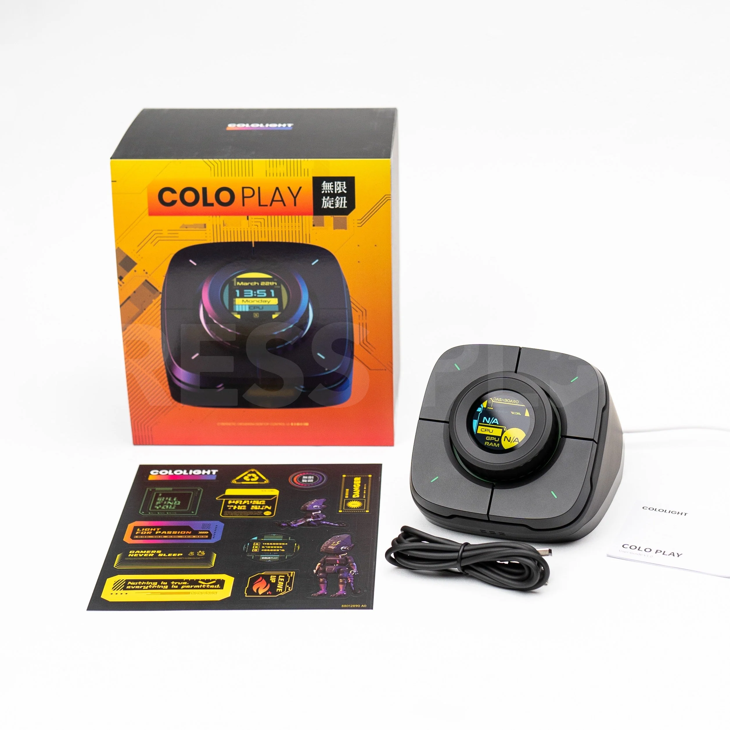 Colo PLAY Cyberpunk Desktop Controller Desk Decoration - Image 7