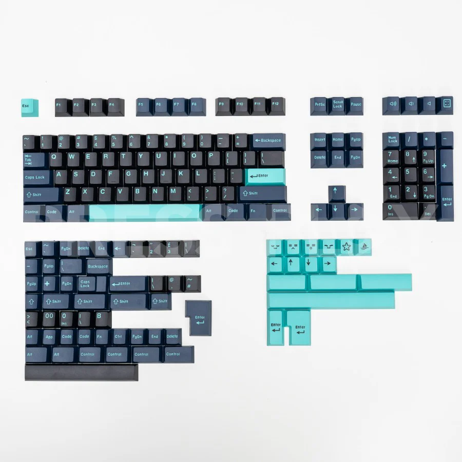 DARK PANDORA PBT ABS Doubleshot Keycaps Set - Image 2