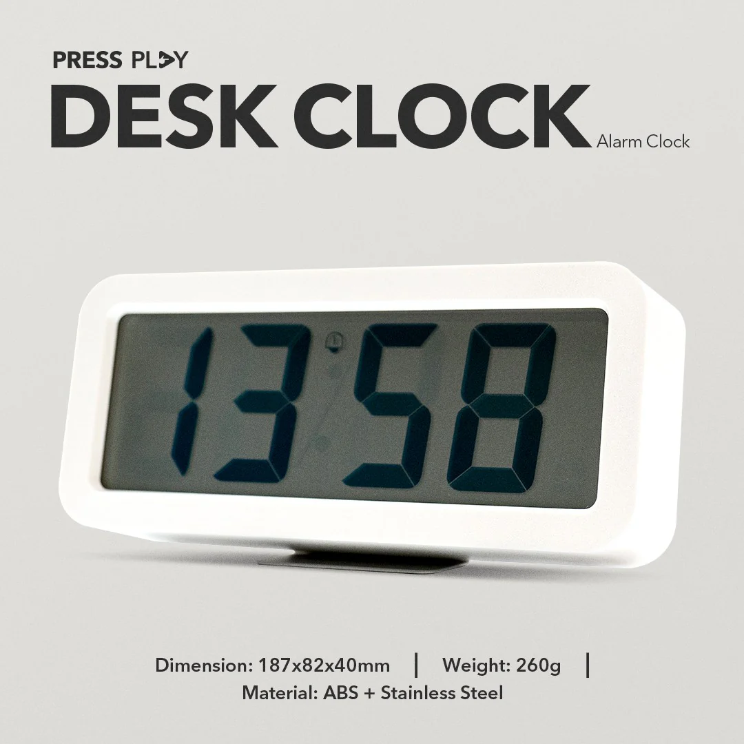 Digital Desk Clock LCD by Press Play - Image 14