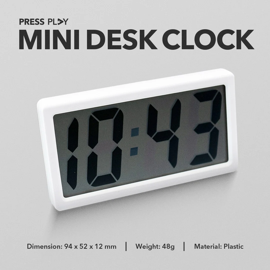 Digital Desk Clock LCD by Press Play - Image 8
