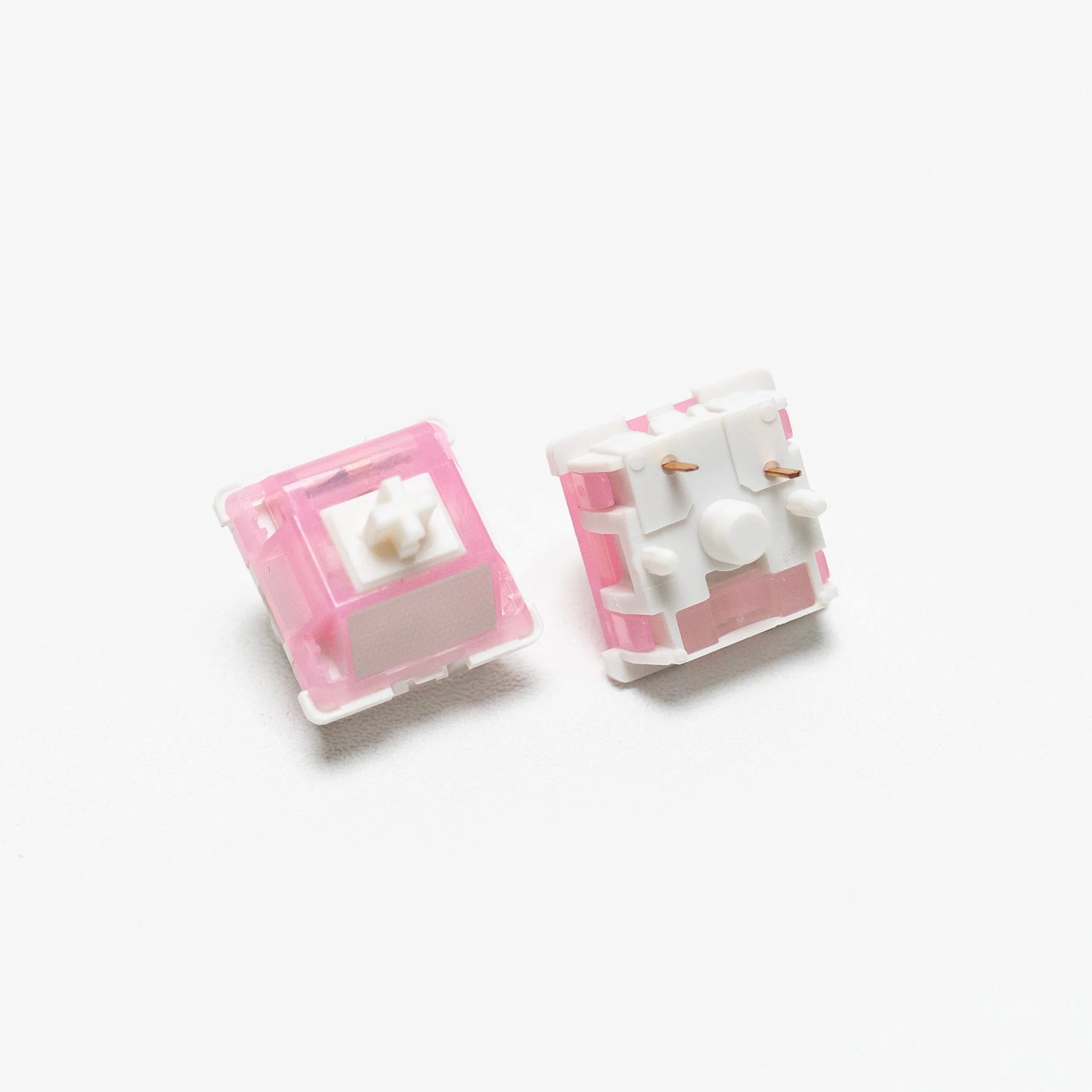 DUROCK White Lotus Light Tactile Switch 56g - PCB Mount - Image 4