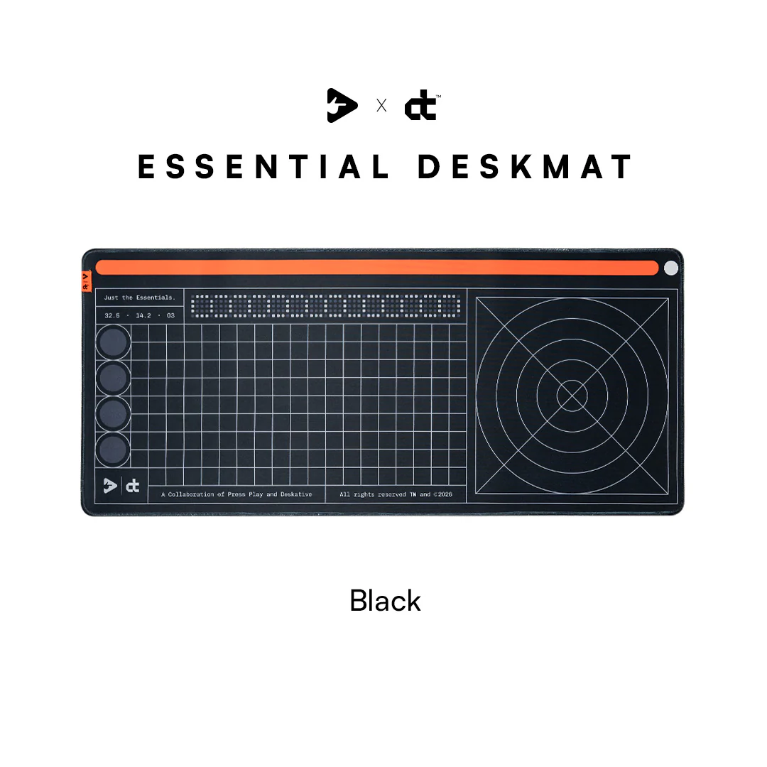 ESSENTIAL - Press Play x Deskative Gaming Mousepad Deskmat